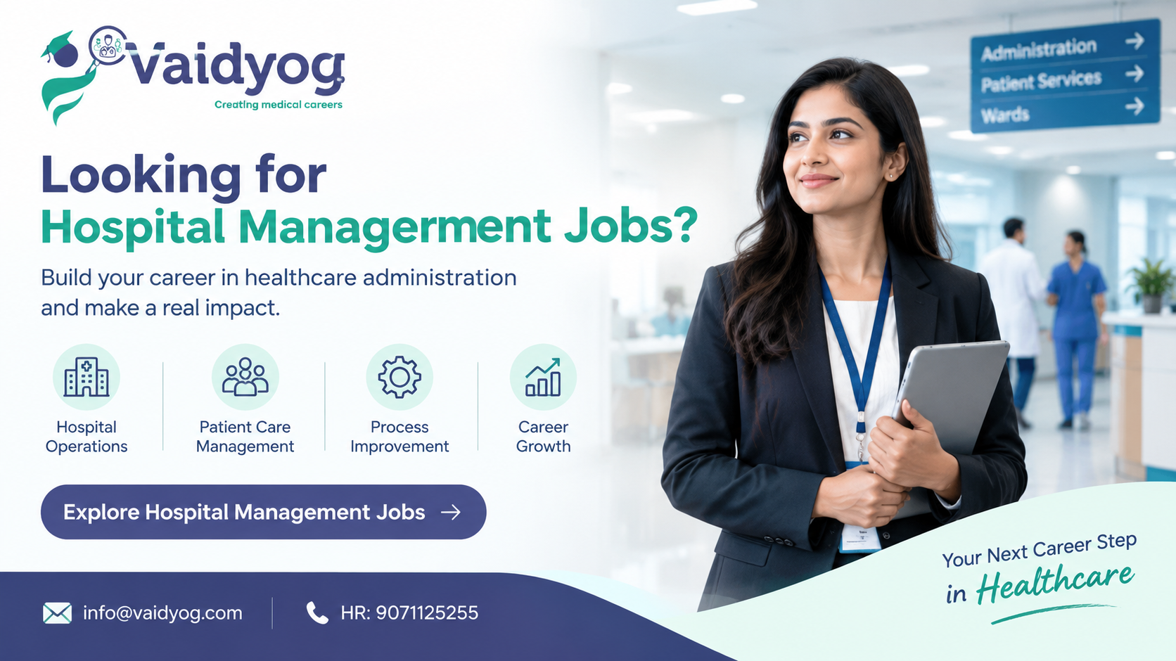 Hospital Management Jobs in India: Career Opportunities, Salary, Skills & Growth Prospects