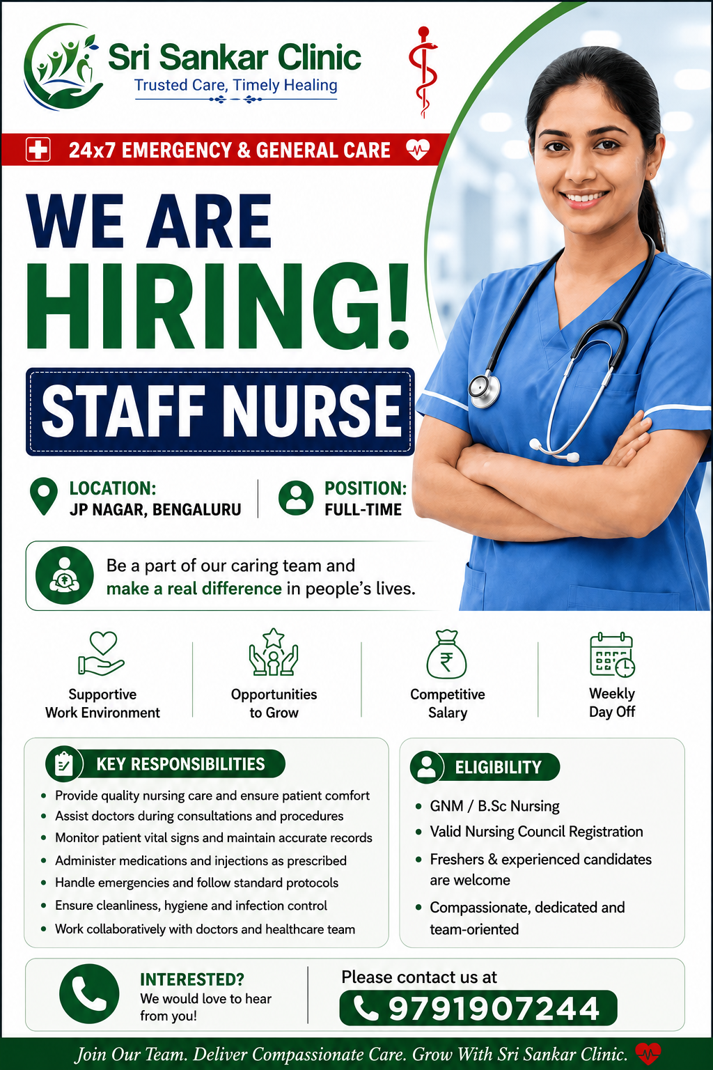 Staff nurse 